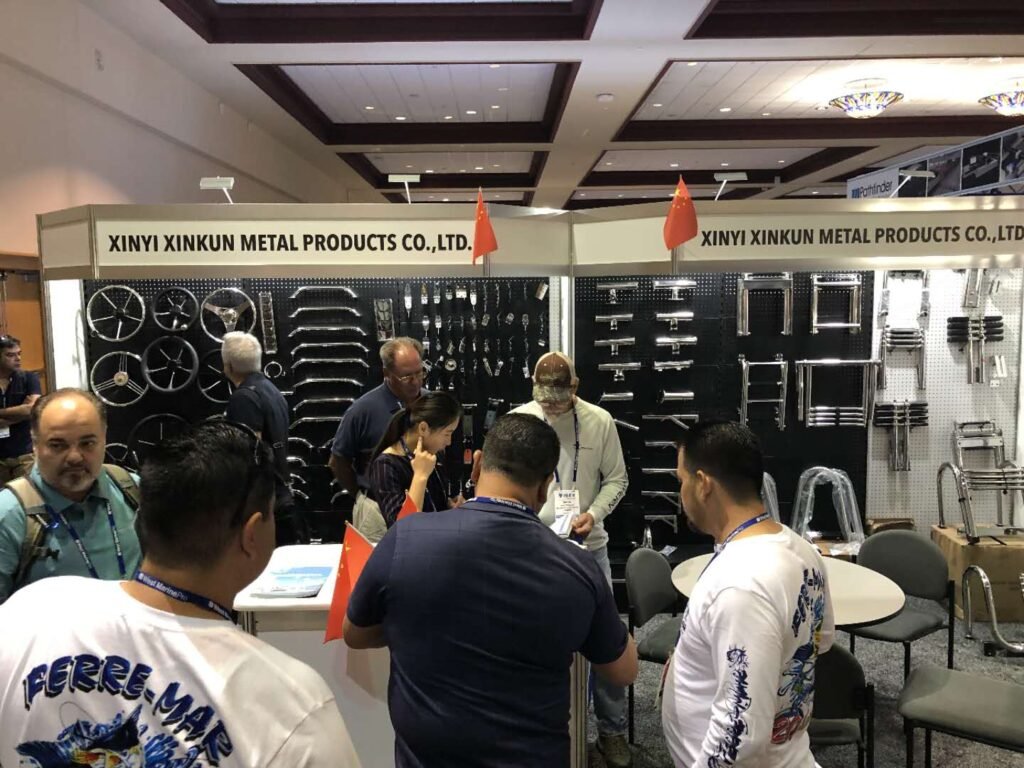 xinkun attended IBEX boat show at 2019