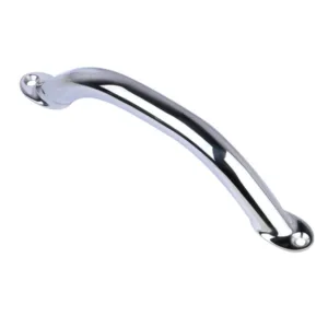 single stainless steel grab handle