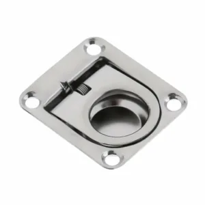 stainless steel flush hatch pull ring