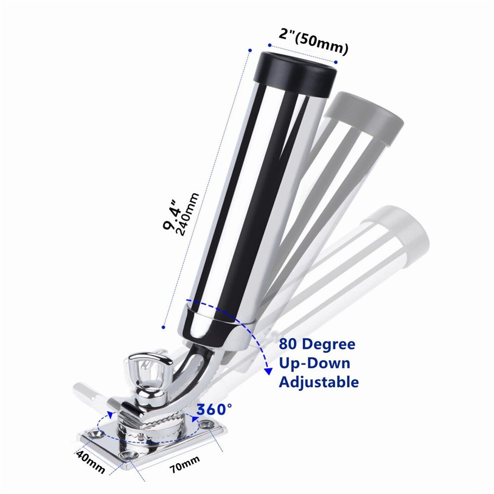 Adjustable Fishing Rod Holder Marine Hardware And Boat Seat Manufacturer In China