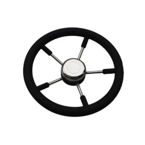 boat steering wheel with foam cover