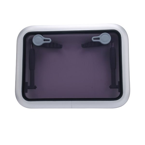 thumbnail image 2 of 17.3x12.4 Inch Boat Hatch Cover - Rectangle Marine Deck Storage Lid For Kayak & Yacht 2 of 14